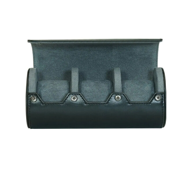 leonardo louis  Uhrenrolle schwarz für 3 Uhren