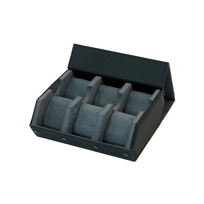 leonardo louis  Uhrenrolle schwarz für 6 Uhren