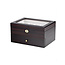 leonardo louis Uhrenbox fuer 20 Uhren ebony