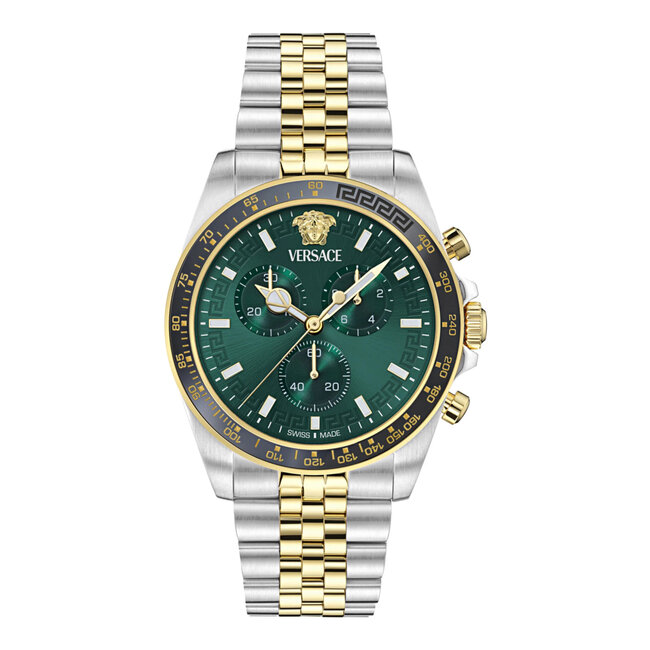 VERSACE Chronograph 'Greca Chr Wave' Herrenuhr VE0H00425