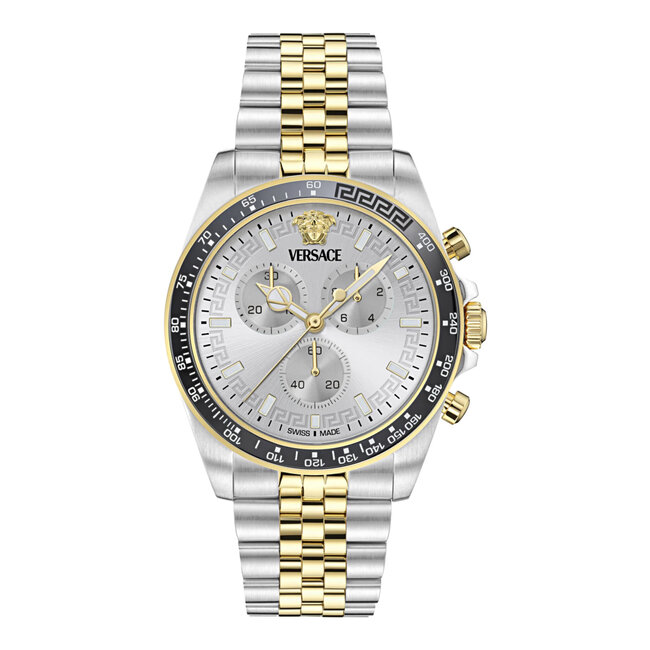 VERSACE Chronograph 'Greca Chr Wave' Herrenuhr  VE0H00725