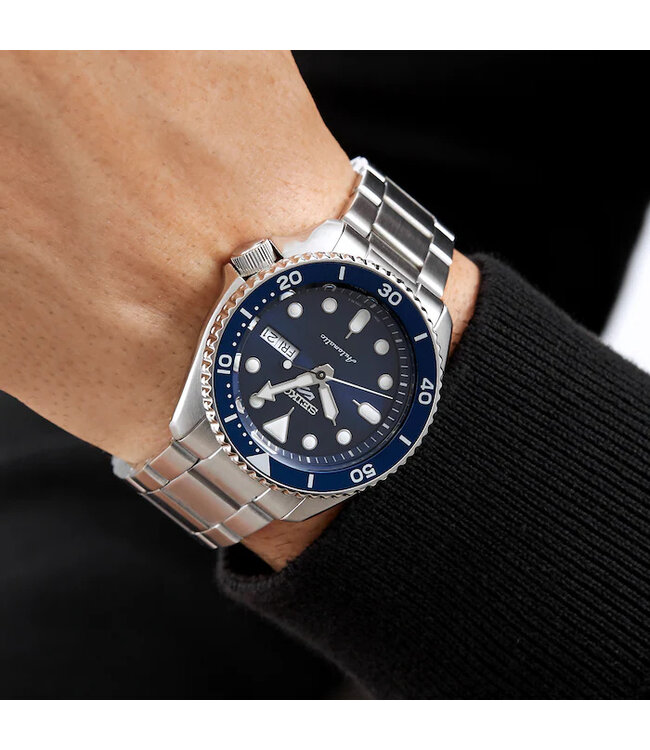 Seiko 5 Sports SRPD51K1 Automatik Blau Herrenuhr