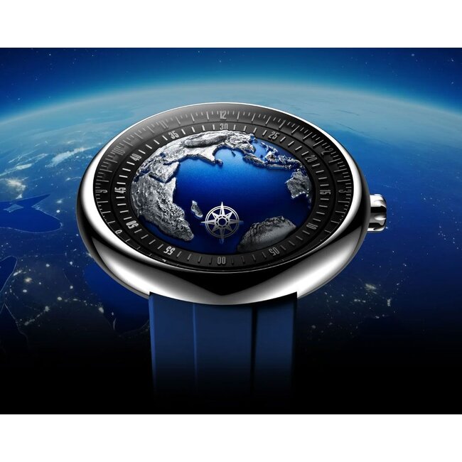 Ciga Design  U Series Blue Planet II Automatikuhr U033-TU02-W6U Titanium