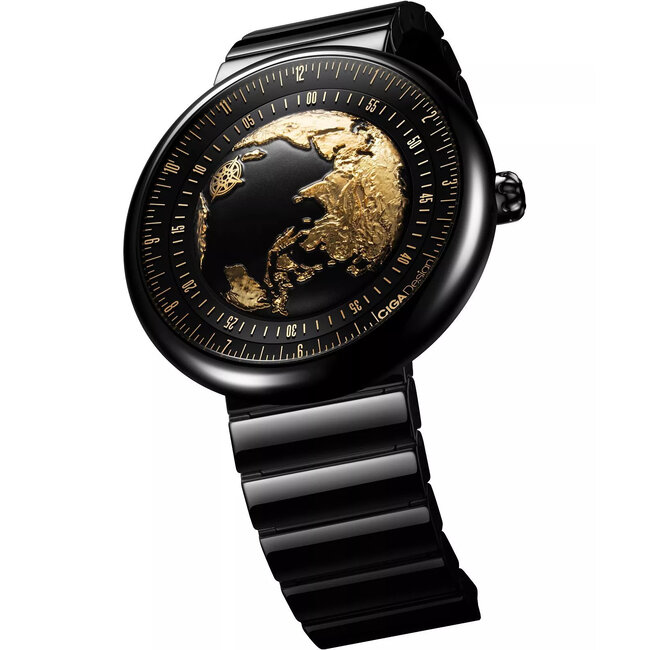 Ciga Design  U Series Blue Planet II Gilded Age Automatikuhr U033-BG01-6B7B