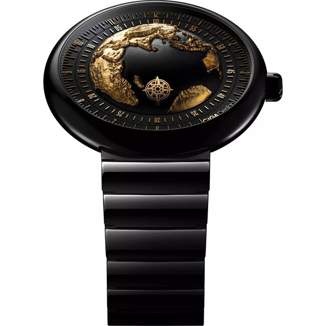 Ciga Design  U Series Blue Planet II Gilded Age Automatikuhr U033-BG01-6B7B