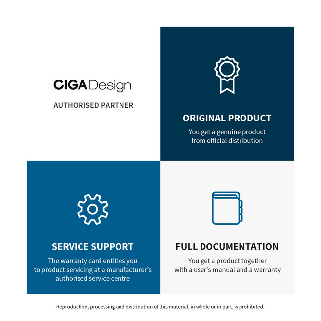 Ciga Design  U Series Blue Planet II Gilded Age Automatikuhr U033-BG01-6B7B