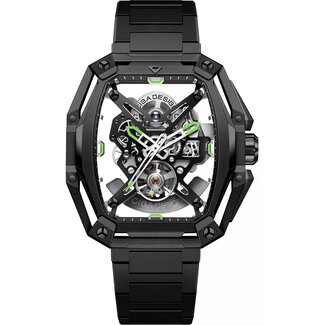 Ciga Design Z Series Hunter Skeleton Automatik Herrenuhr  Z035-BB01-W1B schwarz