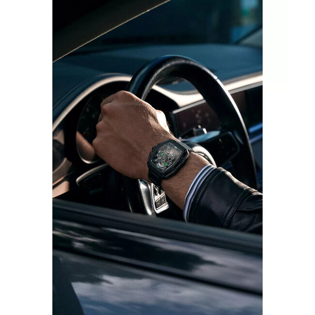 Ciga Design Z Series Hunter Skeleton Automatik Herrenuhr  Z035-BB01-W1B schwarz