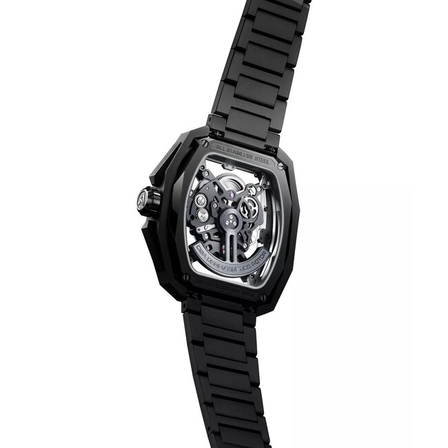 Ciga Design Z Series Hunter Skeleton Automatik Herrenuhr  Z035-BB01-W1B schwarz