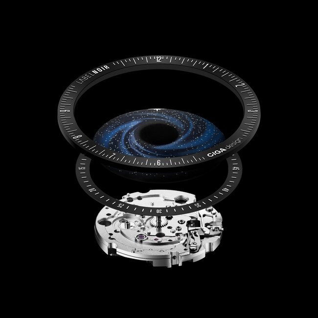 Ciga Design U Series Black Star Automatikuhr U035-BB01-W5B