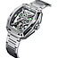 Ciga Design Z Series Hunter Skeleton Automatik Herrenuhr Z035-SS01-W1S silber