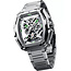 Ciga Design Z Series Hunter Skeleton Automatik Herrenuhr Z035-SS01-W1S silber