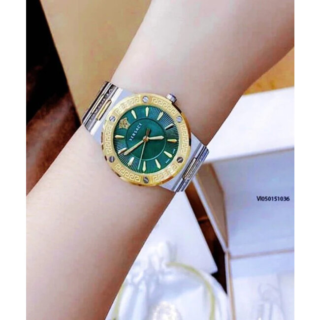 VERSACE  Greca Logo 38 MM Damenuhr - VEVH00720