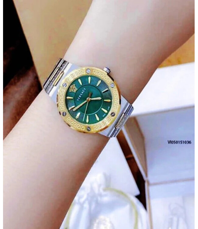 Versace   Greca Logo 38 MM Damenuhr - VEVH00720