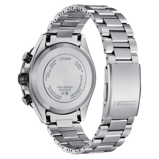 Citizen CC4075-50L Herrenuhr Attesa Satellite Wave GPS Eco Drive Titanium 45mm 10ATM