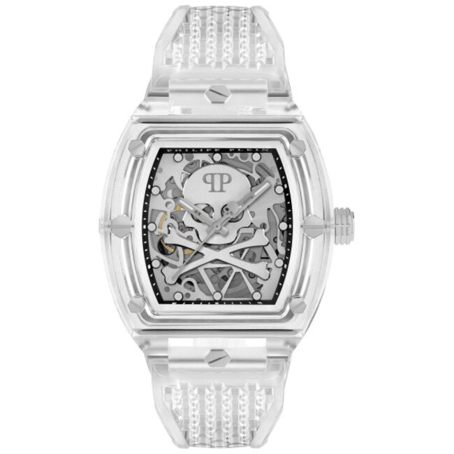 PHILLIPP PLEIN  Analog 'The $keleton Crystal' Herren Uhr PWPTA0524