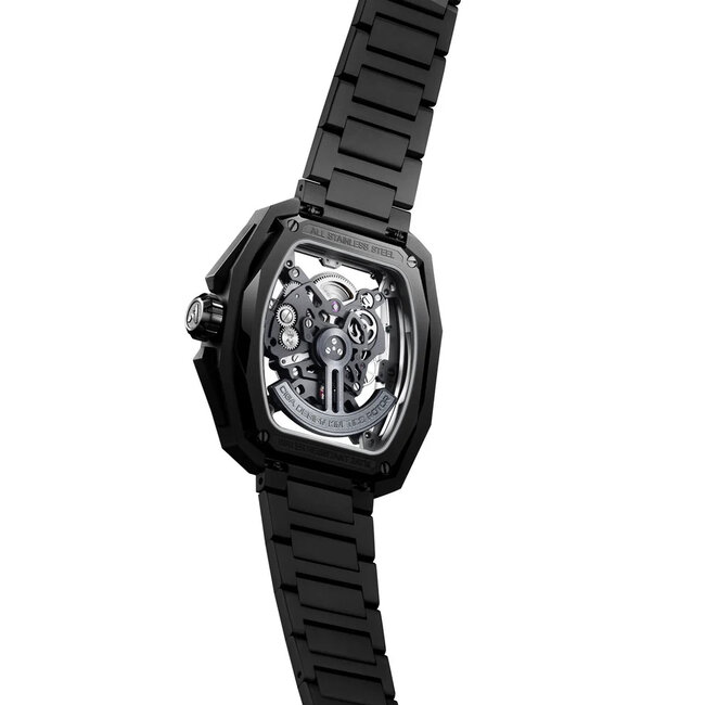 Ciga Design Z Series Hunter Skeleton Automatik Herrenuhr  Z035-BB01-W1B Carbon