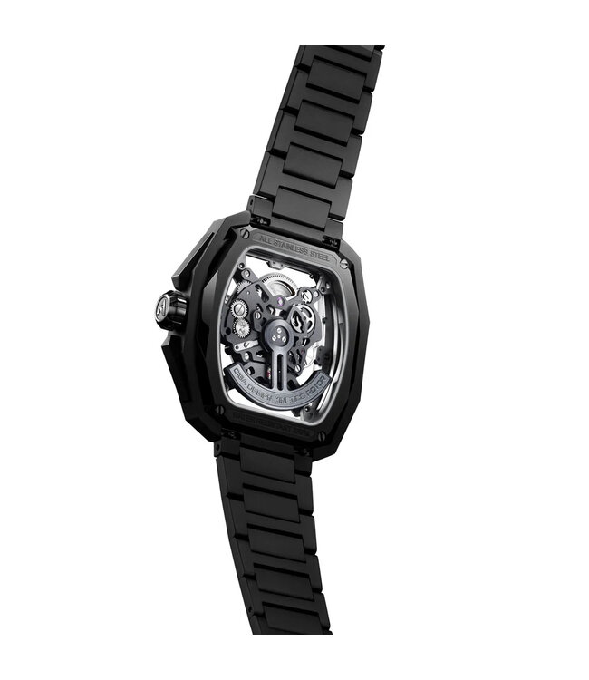 Ciga Design Z Series Hunter Skeleton Automatik Herrenuhr  Z035-BB01-W1B Carbon
