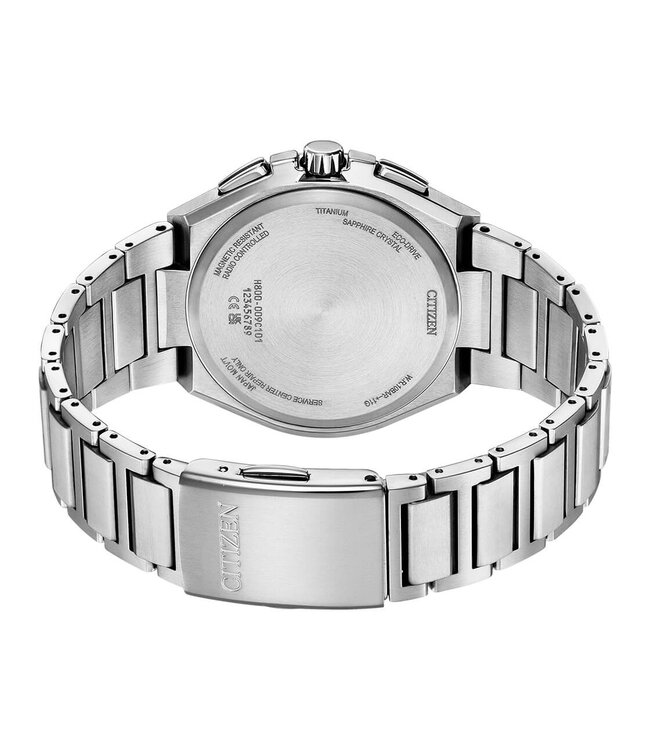 Citizen  Super Titanium Chrono Eco-Drive Radio  AT8238-84L Controlled Herrenuhr