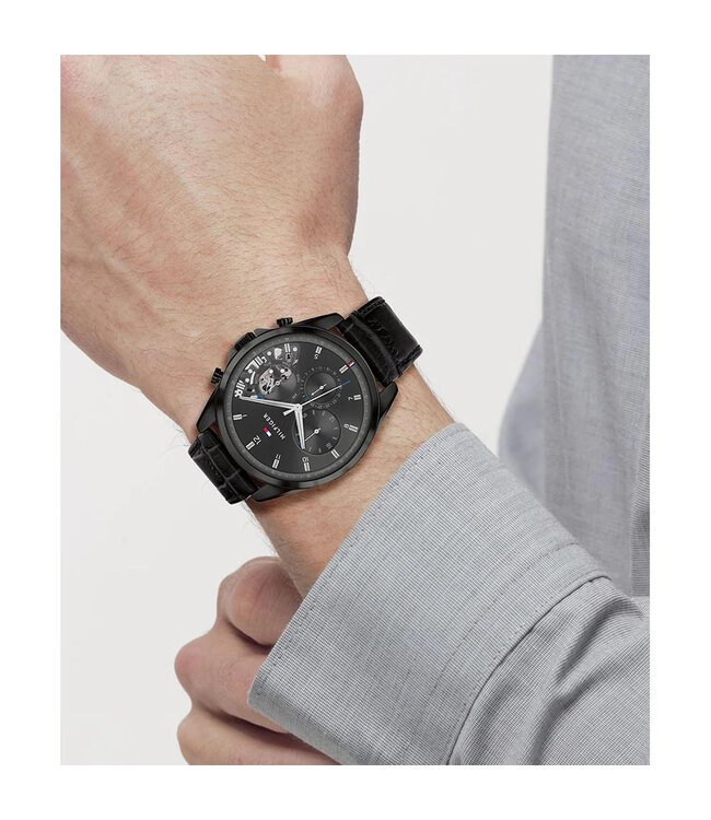 Tommy Hilfiger  Baker 1710452 Schwarz Herrenuhr