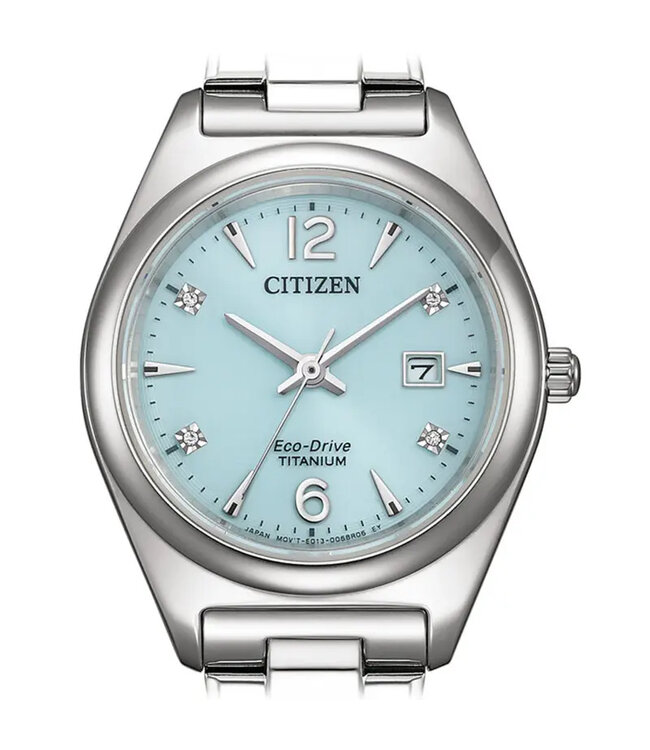 Citizen  EW2601-81M Eco-Drive Super Titanium Hellblau Damenuhr