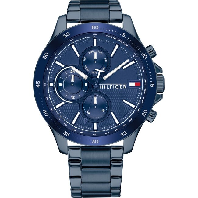 TOMMY HILFIGER  Bank Day Date  1791720 Herrenuhr
