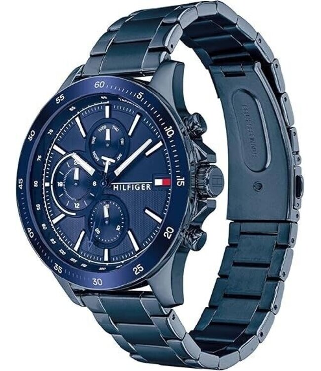 Tommy Hilfiger   Bank 1791720 All Blue Herrenuhr