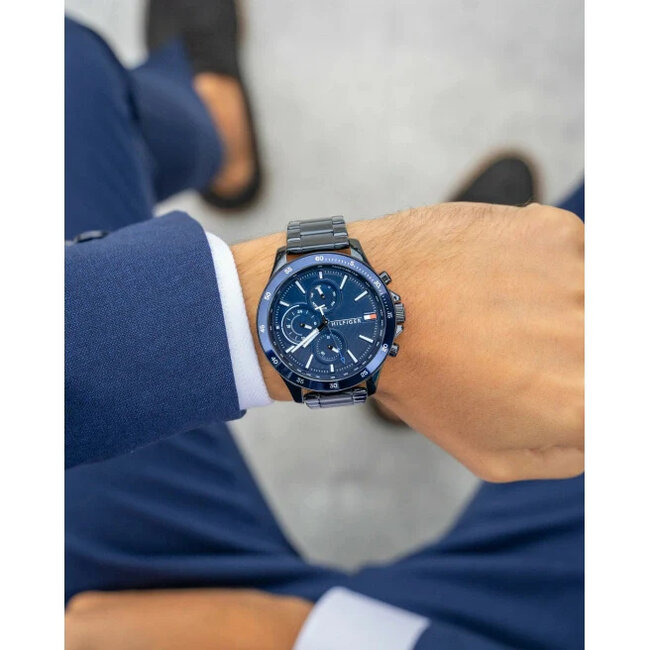 Tommy Hilfiger  Bank Day Date  1791720 Herrenuhr