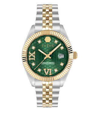 Philipp Plein  Date Superlative PWYFA0225 Quarz Grün Damenuhr