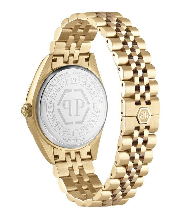 Philipp Plein  Date Superlative PWYFA0425 Quarz Gold Damenuhr
