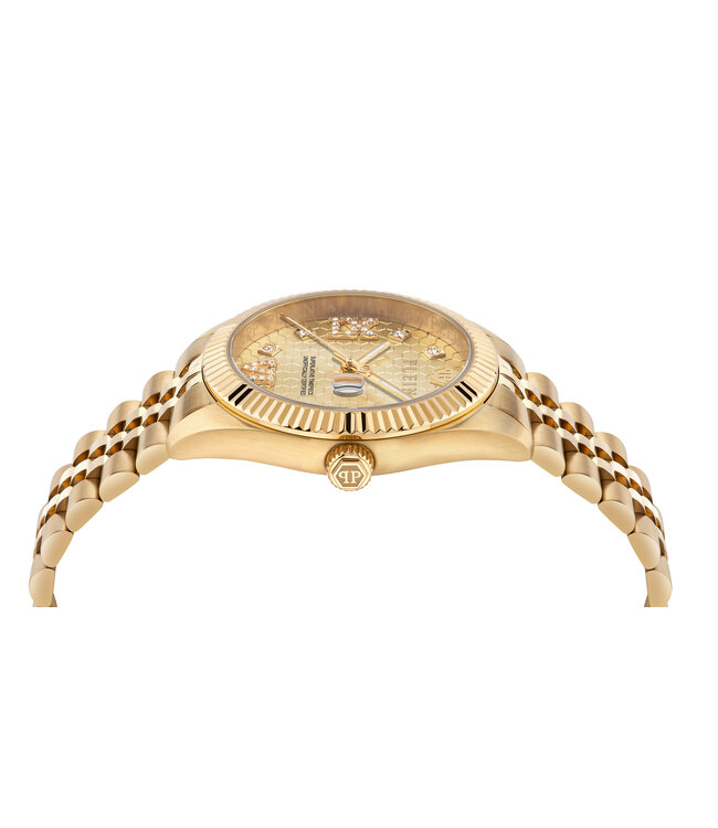Philipp Plein  Date Superlative PWYFA0425 Quarz Gold Damenuhr