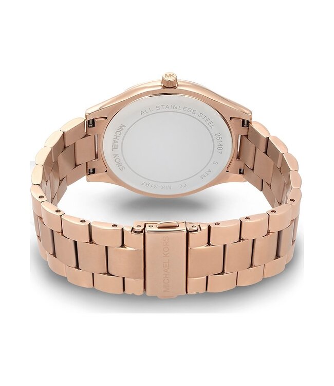 Michael Kors  Slim Runway Rosé  MK3197 Damenuhr