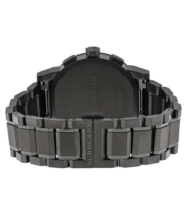 The City BU9354 Herrenuhr Chronograph Dunkelgrau Edelstahl