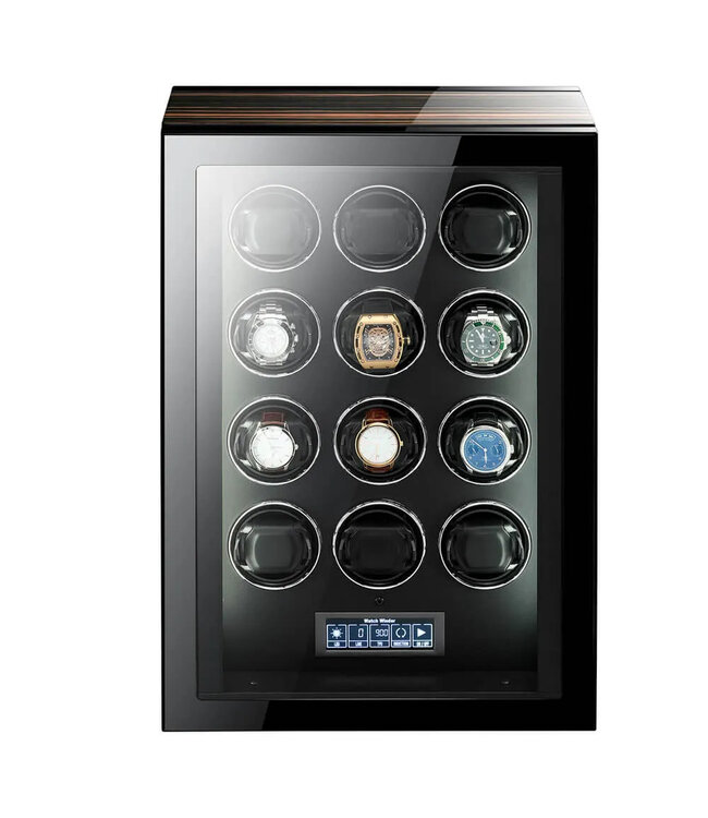 CHRONOGUARD     Premium Automatik 12 Uhrenbeweger mit Touchscreen