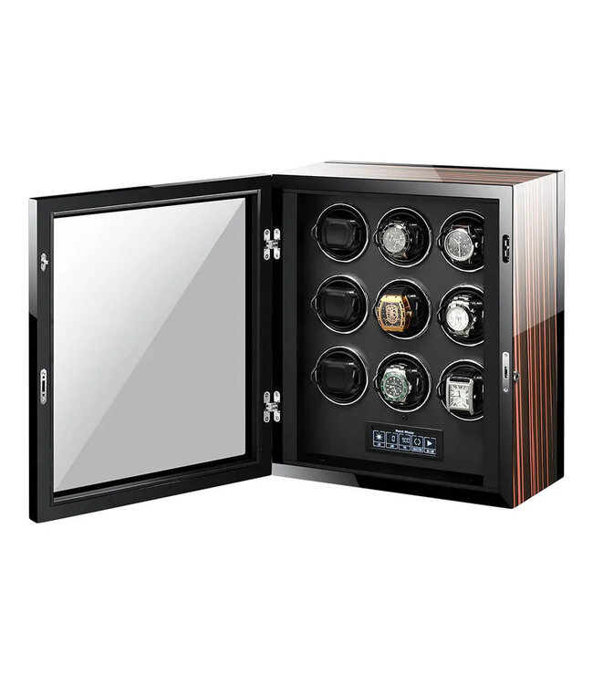 CHRONOGUARD     Premium Automatik 9 Uhrenbeweger mit Touchscreen