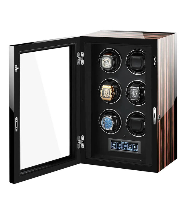 CHRONOGUARD    Premium Automatik 6 Uhrenbeweger mit Touchscreen
