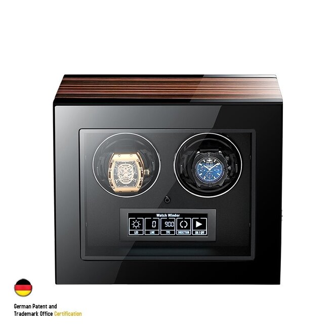 CHRONOGUARD    Premium Automatik 2 Uhrenbeweger mit Touchscreen