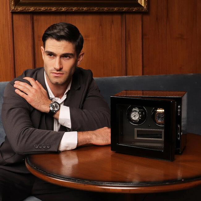 CHRONOGUARD    Premium Automatik 2 Uhrenbeweger mit Touchscreen