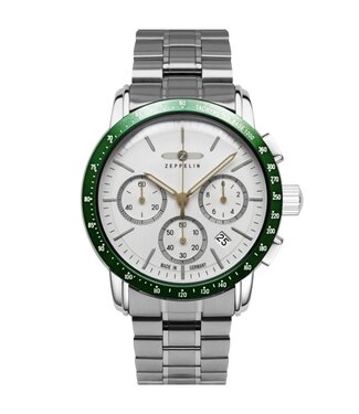 Zeppelin 8878MB-4 Herrenuhr New York Chronograph 43mm 5ATM