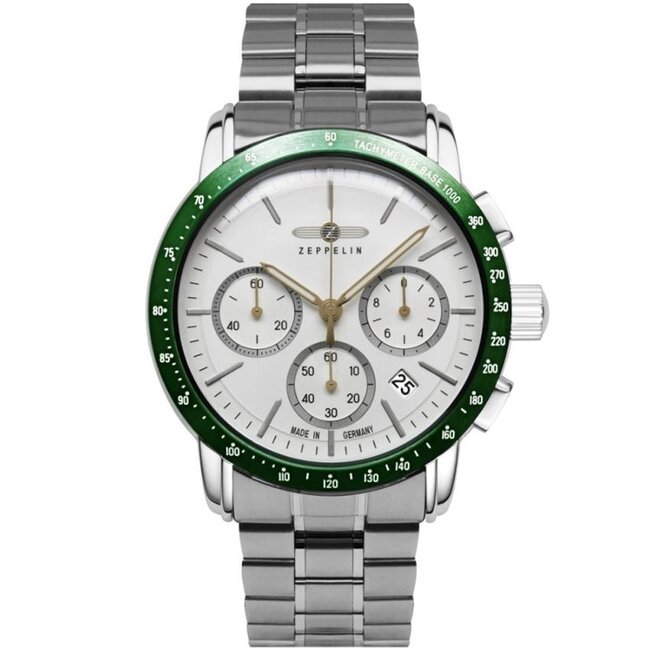 Zeppelin  8878MB-4 Herrenuhr New York Chronograph 43mm 5ATM