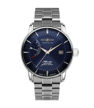 Zeppelin 8462MB-3 Herrenuhr Atlantic Power Reserve Automatik 43mm 5ATM