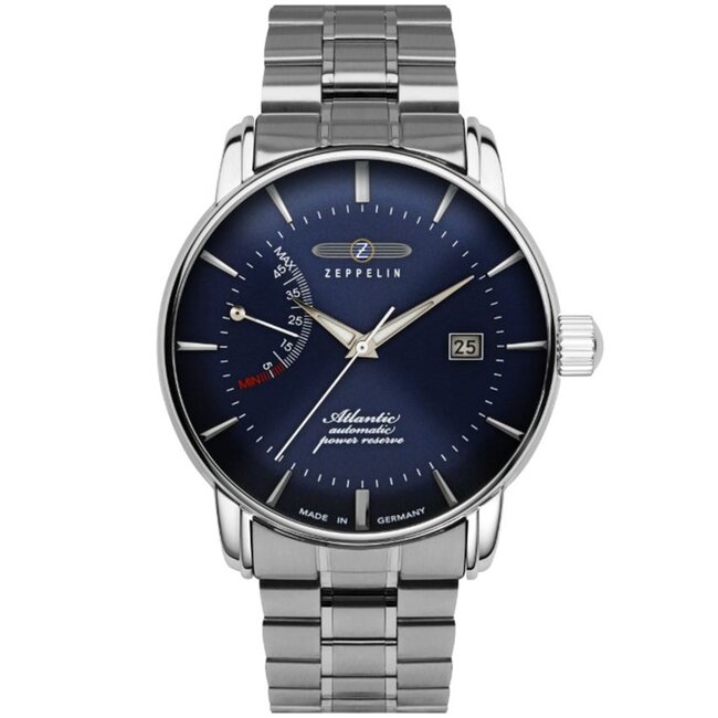 Zeppelin 8462MB-3 Herrenuhr Atlantic Power Reserve Automatik 43mm 5ATM