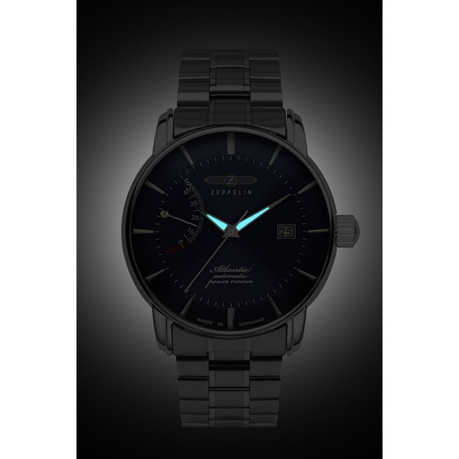 Zeppelin  8468MB-1 Herrenuhr Atlantic Automatik 43mm 5ATM