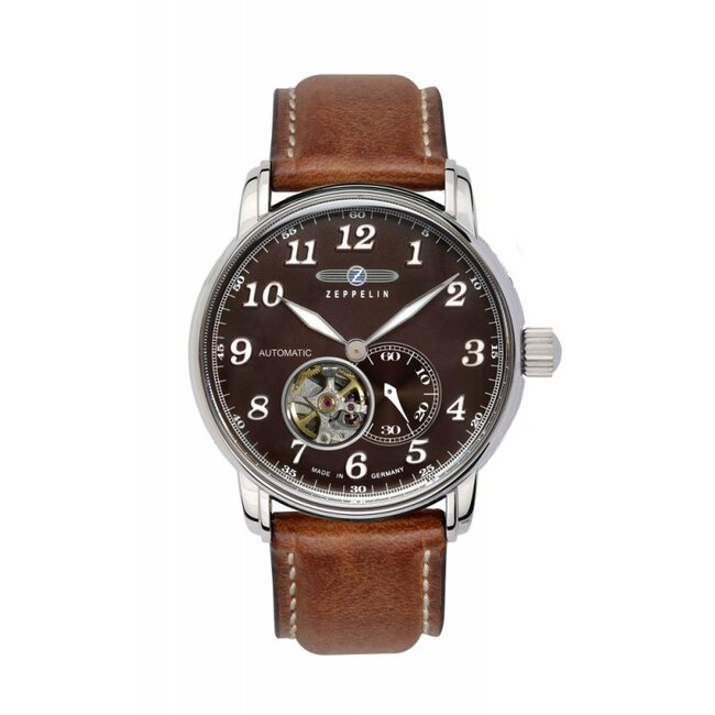 Zeppelin 7666-4 Graf Zeppelin LZ127 Automatik Herrenuhr 43mm 5ATM