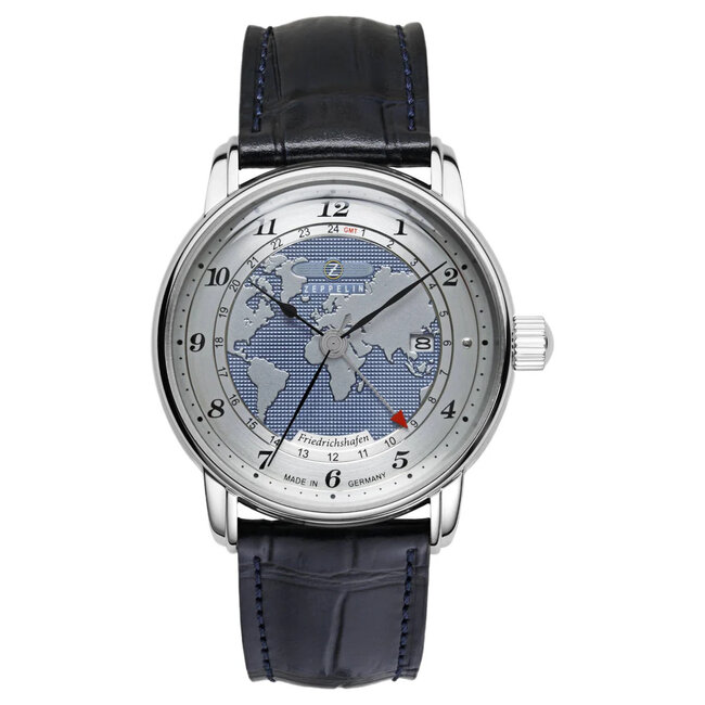 Zeppelin  8596-3 Herrenuhr Friedrichshafen GMT Automatik 42mm 5ATM