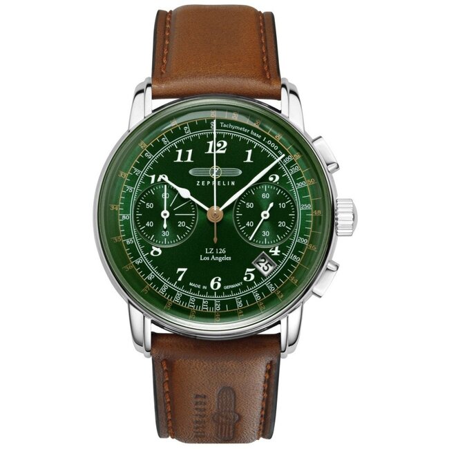 Zeppelin  7614-4 LZ126 Los Angeles Chronograph 43mm 5ATM