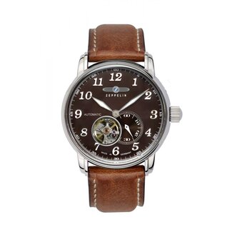Zeppelin 7666-4 Graf Zeppelin LZ127 Automatik Herrenuhr 43mm 5ATM