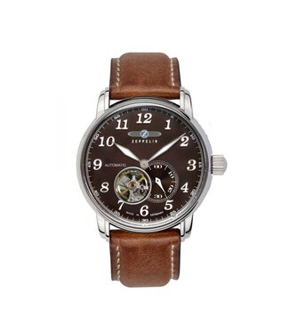 Zeppelin 7666-4 Graf Zeppelin LZ127 Automatik Herrenuhr 43mm 5ATM