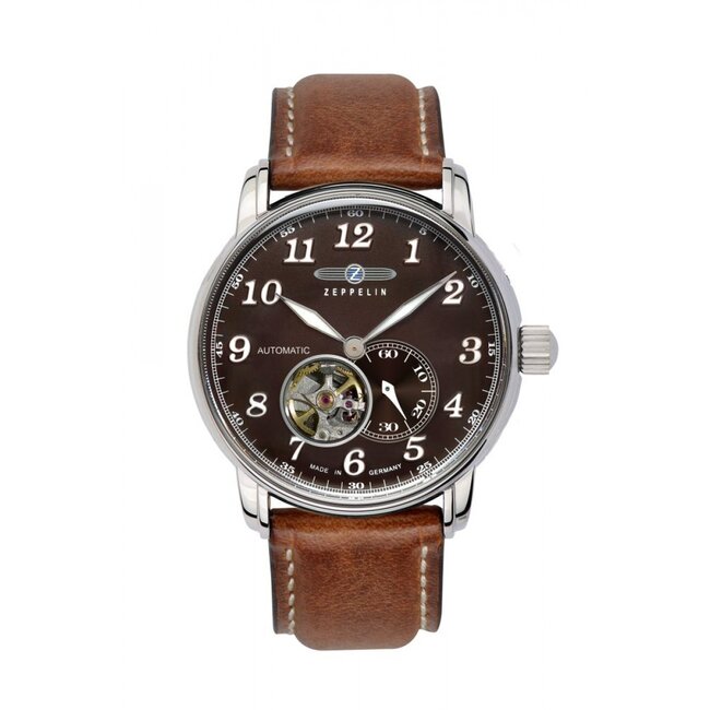 Zeppelin  7666-4 Graf Zeppelin LZ127 Automatik Herrenuhr 43mm 5ATM