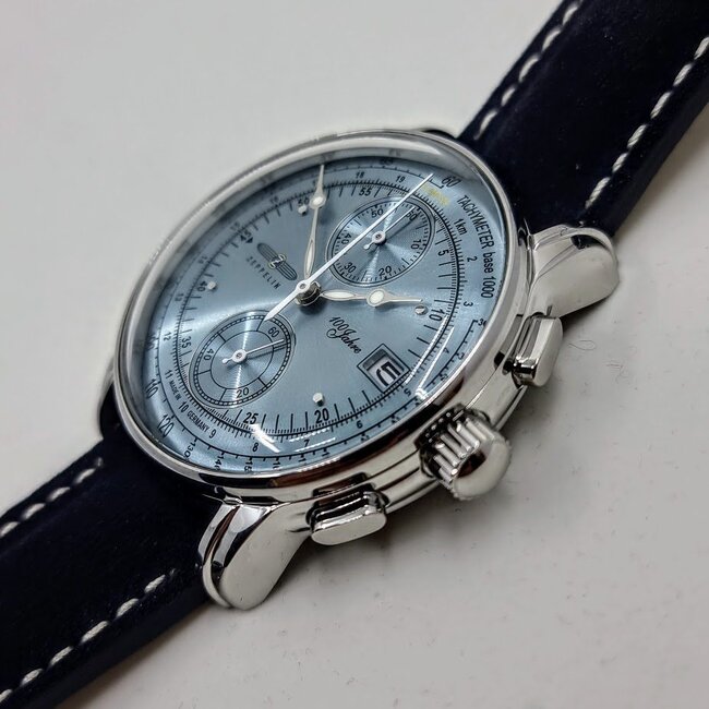 Zeppelin 8670-4 Chronograph 100 Jahre Zeppelin 42mm 5ATM